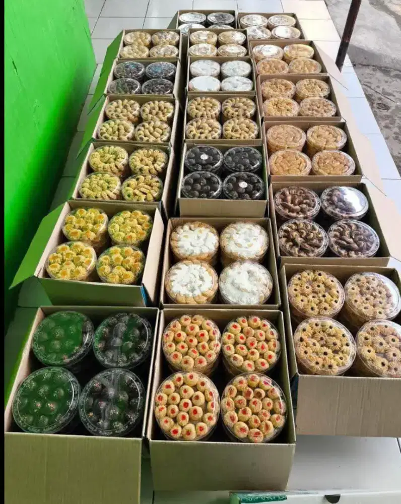 PAKET KUE KERING LEBARAN 250 GR