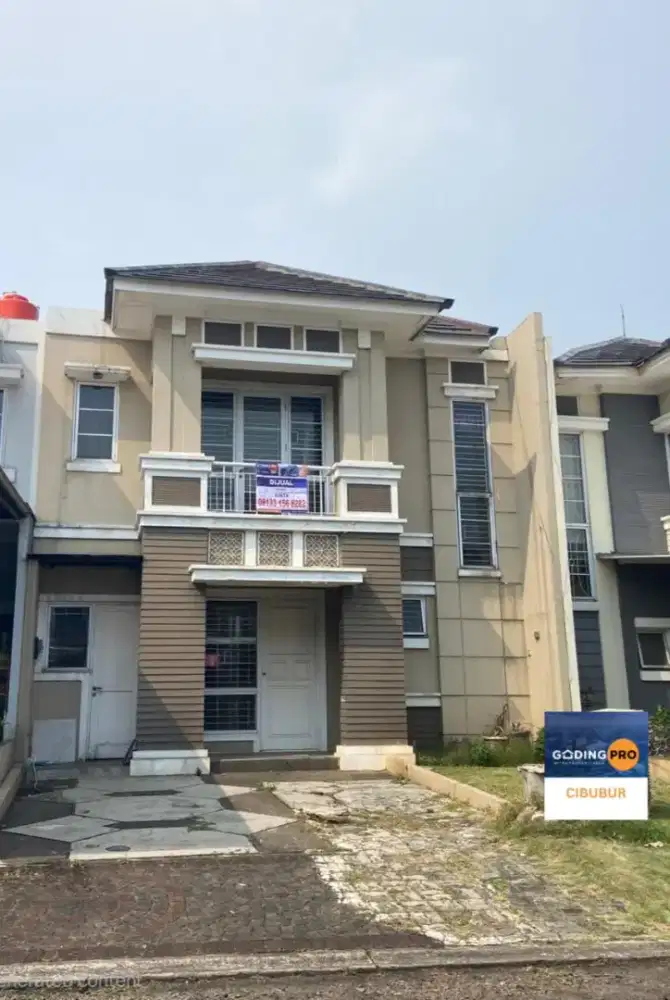 Dijual Rumah 2 Lantai di Kota Wisata Cibubur