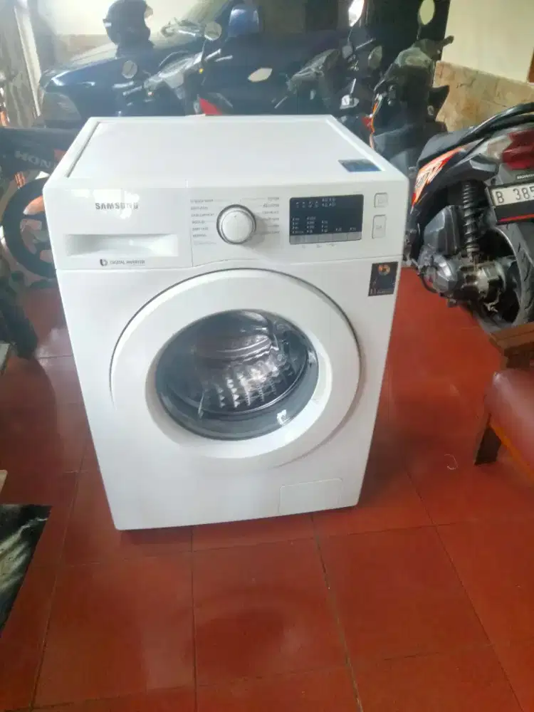 Jual mesin cuci Samsung front loading kapasitas 7 kg siap pakai