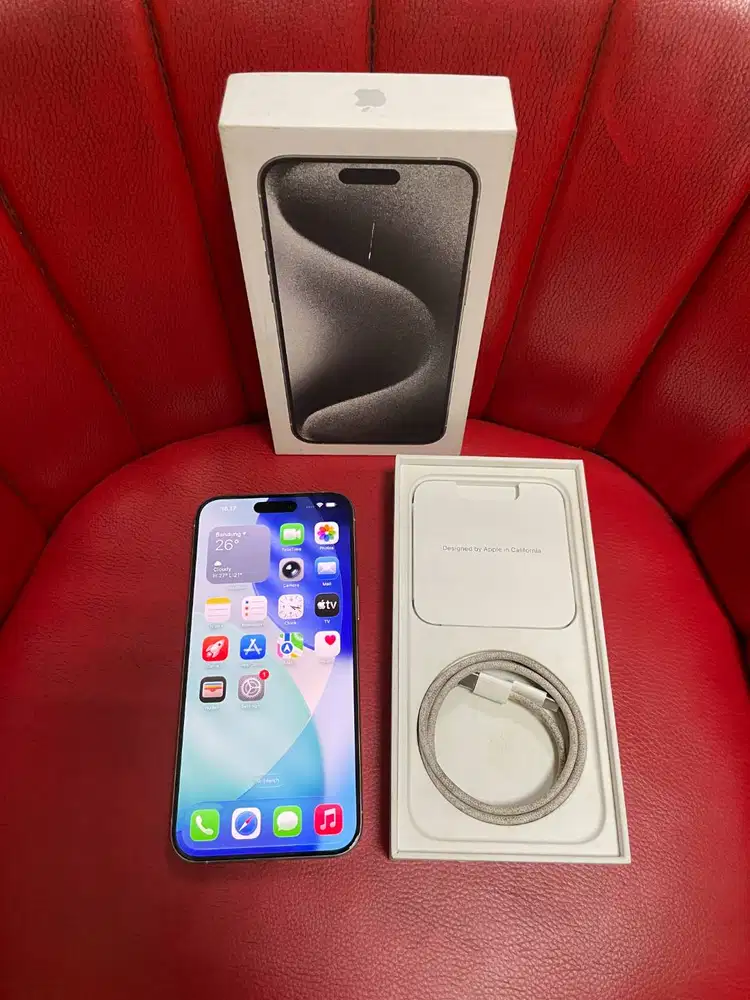 iPhone 15 Pro Max 256gb iBox GDN SA/A White Titanium Fullset Original