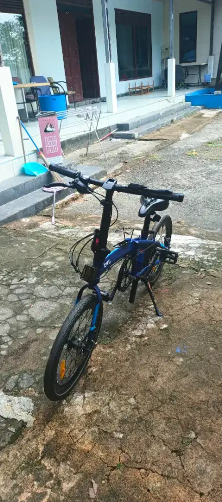 Sepeda element ecosmo biru ion