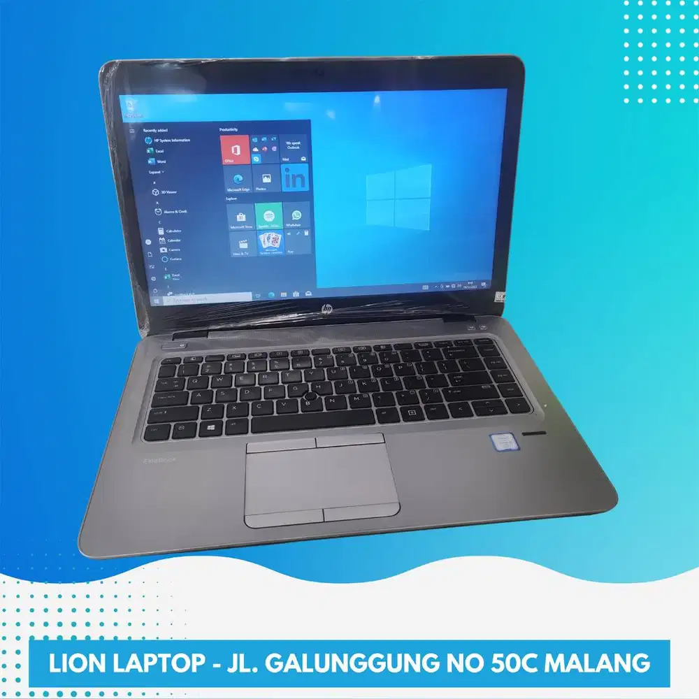 Core i5 RAM 8GB Murah SSD 258GB HP Elitebook 840 G3 [06|03]