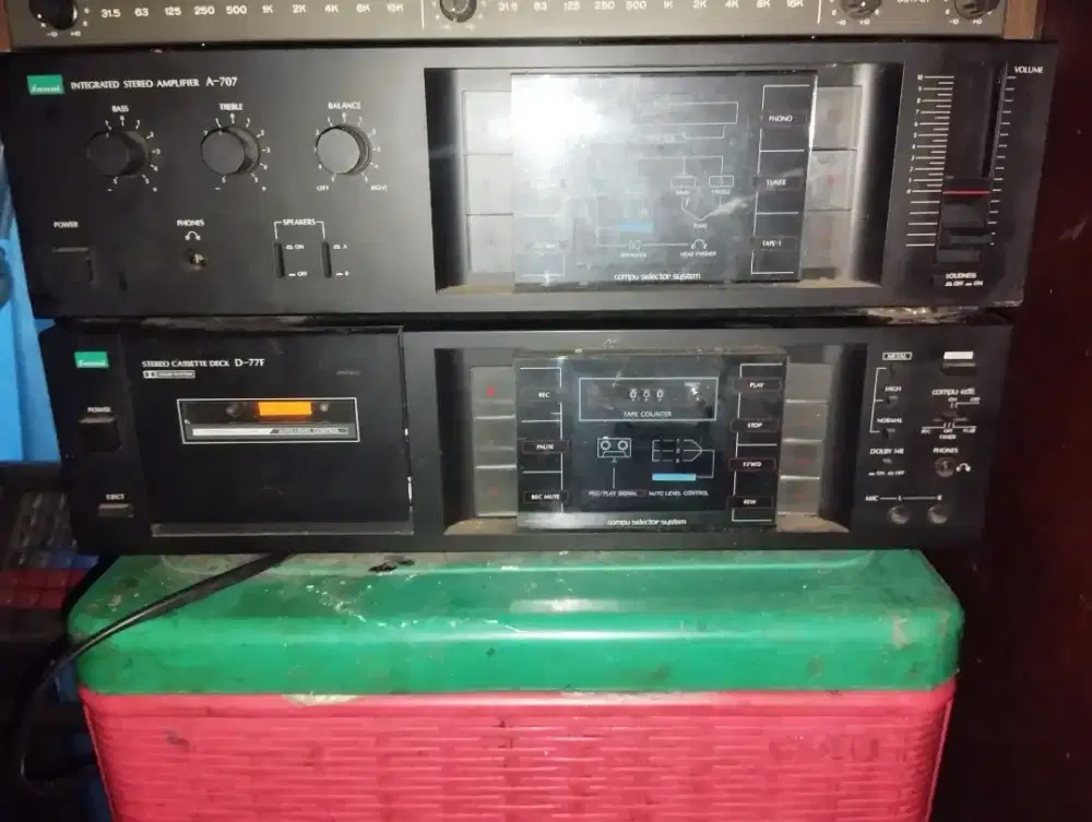 Tape dek Sansui &amplifier sansui