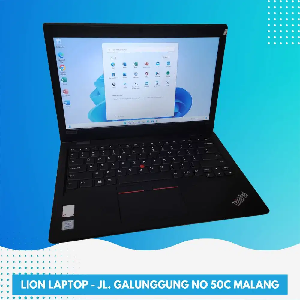 Core i5 Gen 8 RAM 8GB SSD 256GB Lenovo Thinkpad L390 [06|03]