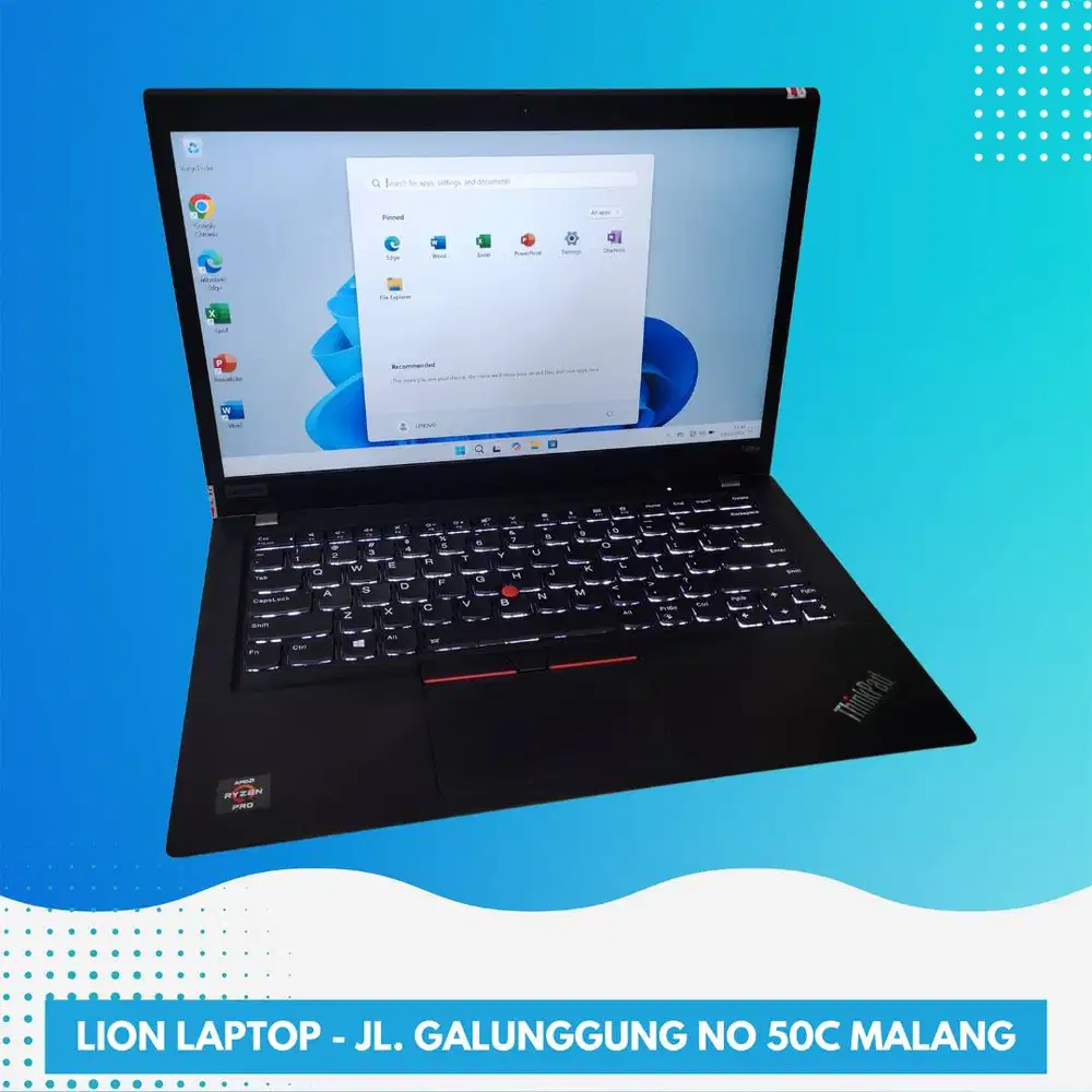 AMD Ryzen 5 PRO 3.7Ghz 8/256 VGA 2GB Lenovo Thinkpad T495s [06|03]