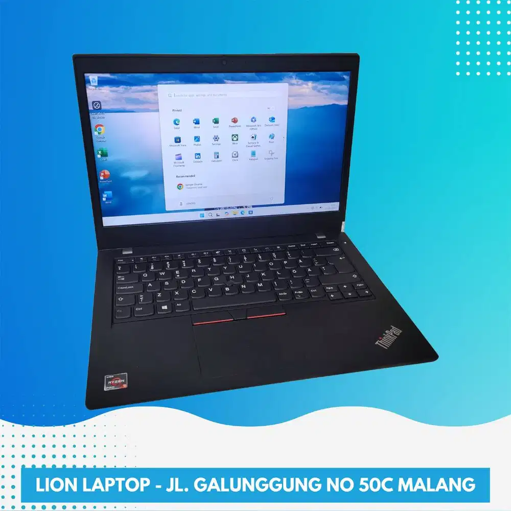 Gaming/Editing AMD Ryzen 5 PRO 8/256 MULUS Lenovo Thinkpad L14 [06|03]