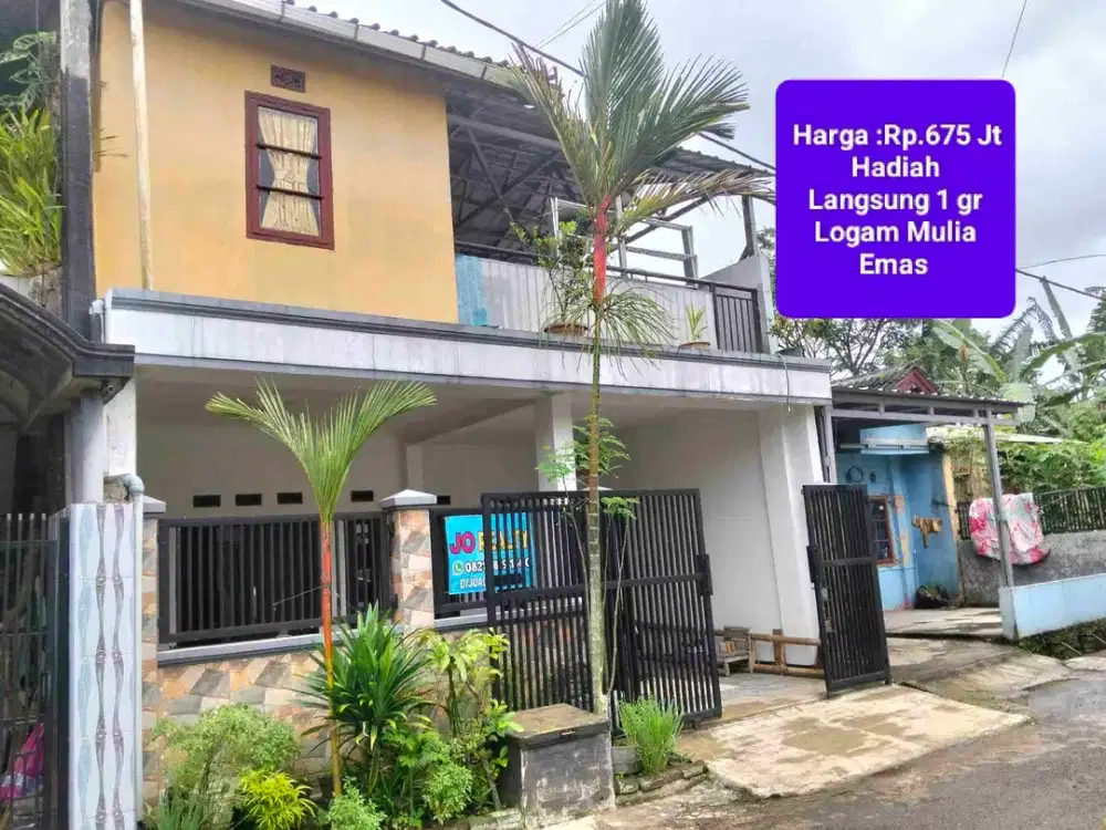 Rumah 2 lt full renovasi, DIJUAL, cocok untuk hunian dan investasi , Perumahan Parahyangan Kencana , Soreang