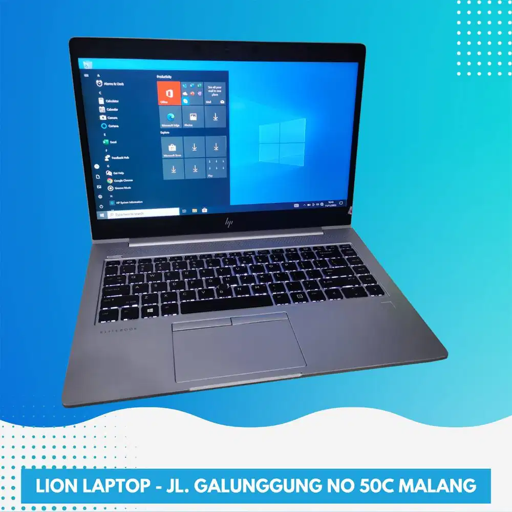 FUll Aluminium Body Core i7 gen 8 8/256 HP Elitebook 840 G6 [06|03]