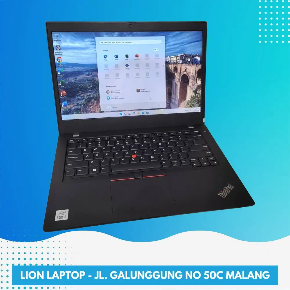 i5 Gen 10 Murah RAM 8GB SSD 256GB Lenovo Thinkpad L14 [06|03]