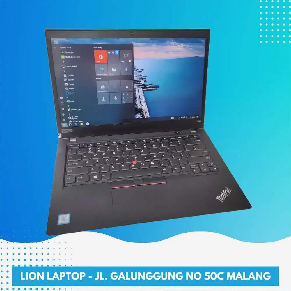 Double VGA NVIDIA Core i5 8/256 Slim Lenovo Thinkpad T490 [06|03]