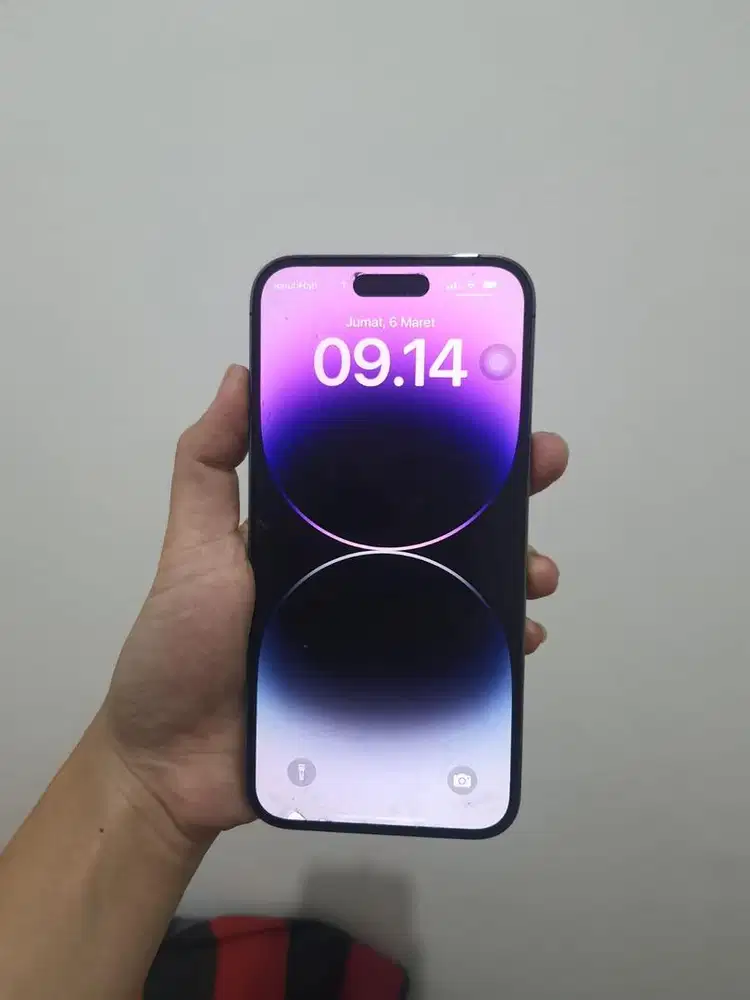 IPHONE 14 PROMAX 128 second ibox deep purple