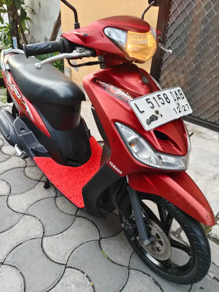 Mio Sporty 2011 CW Merah Pemakaian 2012 Full Original!!!