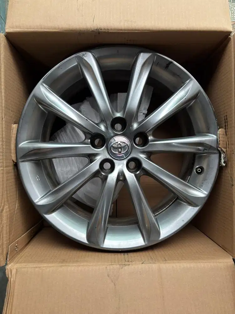 Velg OEM PCD 5x114 Ring 18 Ring18 R18 Original Toyota MarkX Mark X