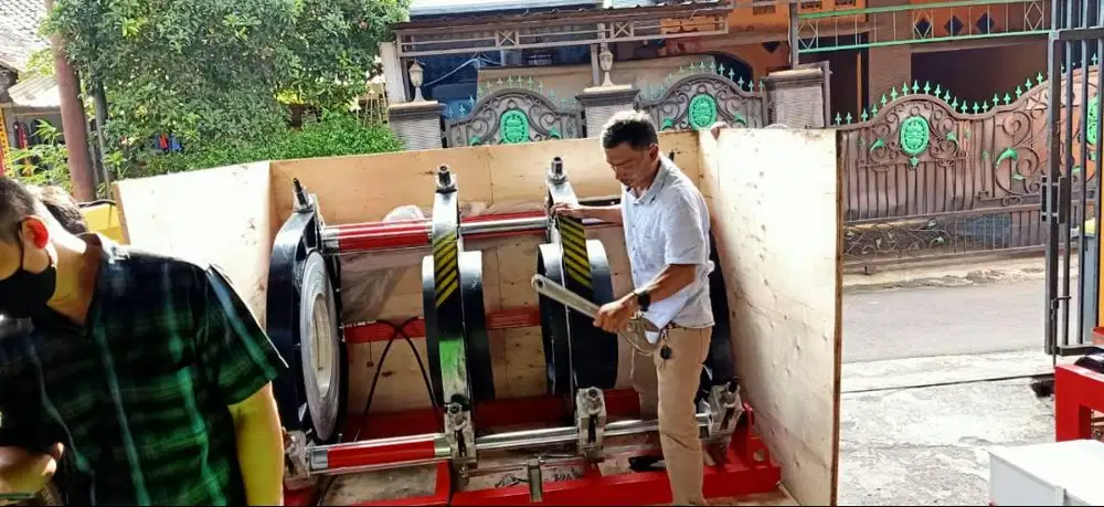 Mesin Las Pipa Hdpe SHD 500mm Hydraulic Butt Fusion Welding Machine
