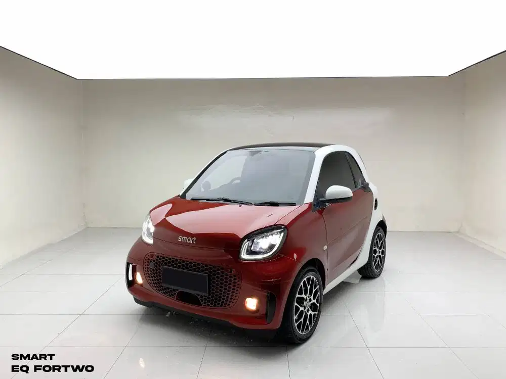 SMART EQ FORTWO 2023 CARMIME RED & WHITE TRIDION ON BLACK