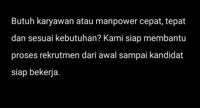 Jasa Konsultasi HR & Recruitment