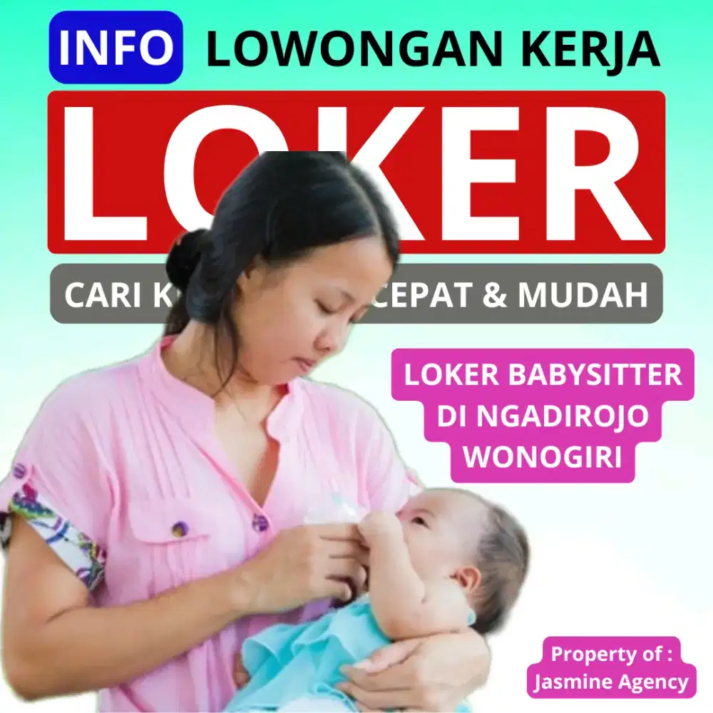 Loker babysitter anak di wonogiri