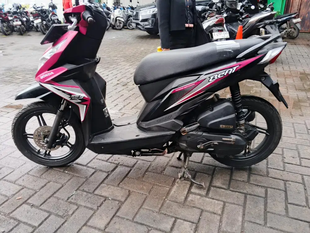 Beat CBS tahun 2018. Km low