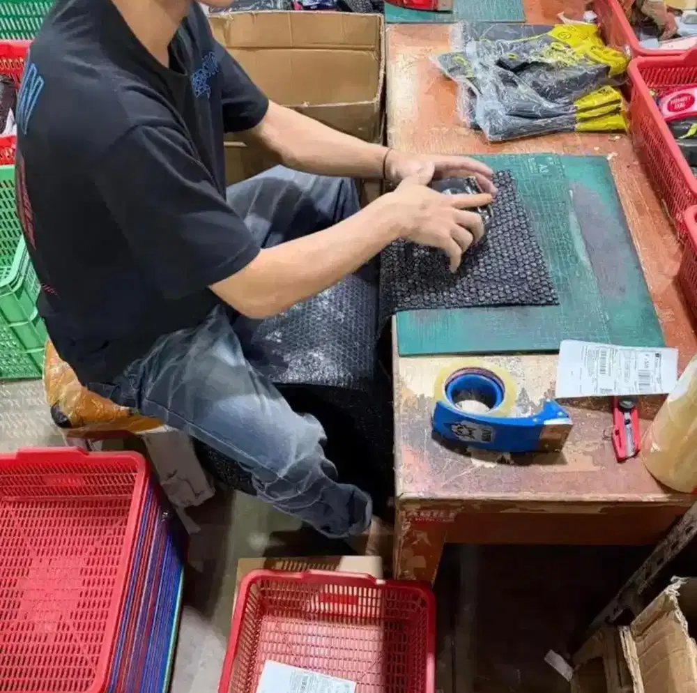 Packing paket online