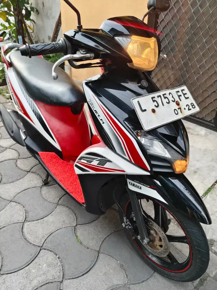 Mio GT 2013 CW FI Hitam Putih Plat Panjang 2028 Siap Kerja!!!