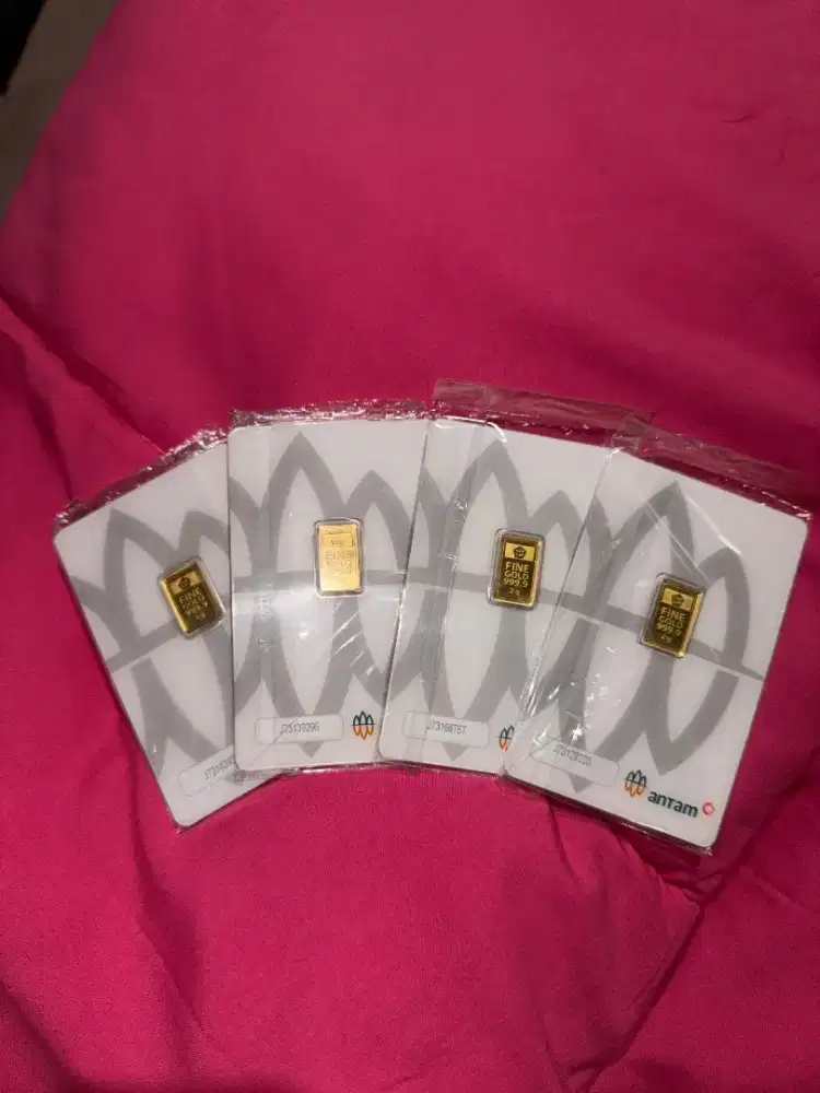 Emas Antam 2 gram 4 keping