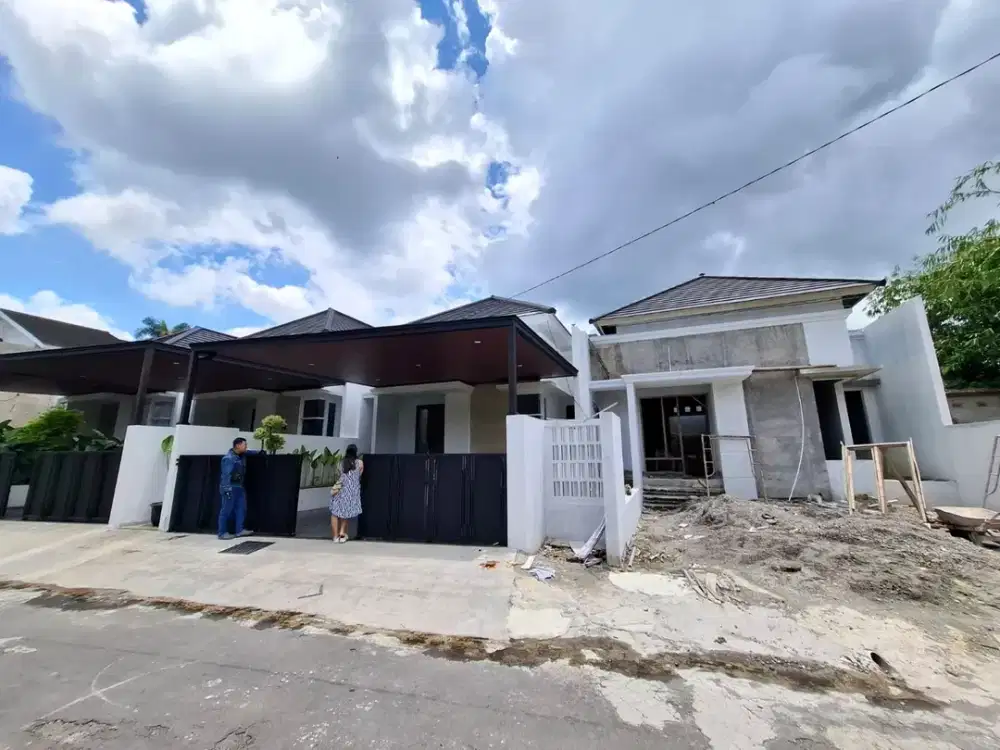 Rumah Minimalis 1Lt Full Pagar Di Utara Jl Raya Tajem PROMO 895Jt