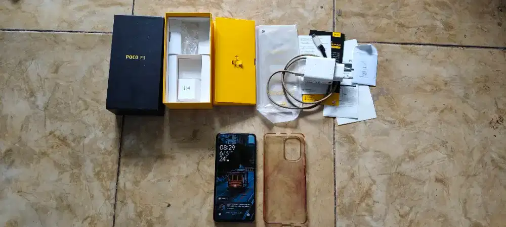 Poco f3 6+2/128 5G fullset orian