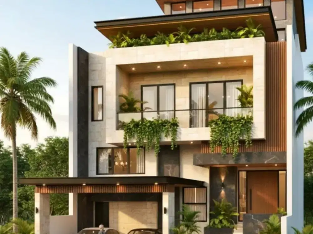 Rumah 3 Lantai Baru Minimalis SHM di Citraland Utama