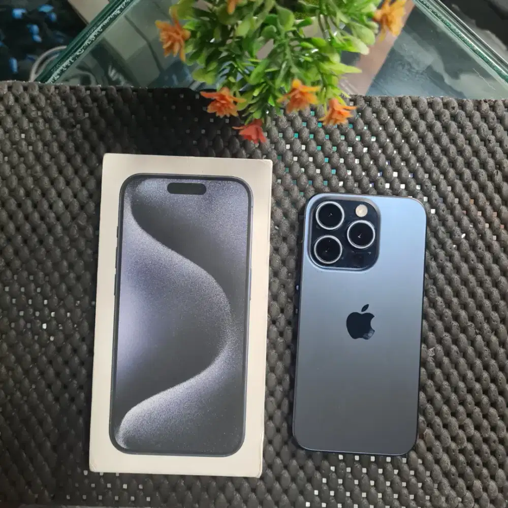 iPhone 15 Pro 128GB BC Fullset   – Mulus, Siap Pakai, Performa Kencang