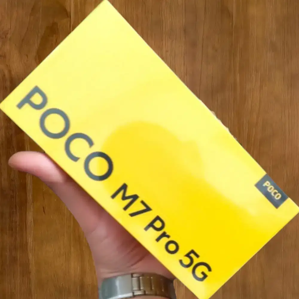 XIAOMI POCO M7 PRO 5G 8/256 BARU SEGEL BOX GARANSI RESMI