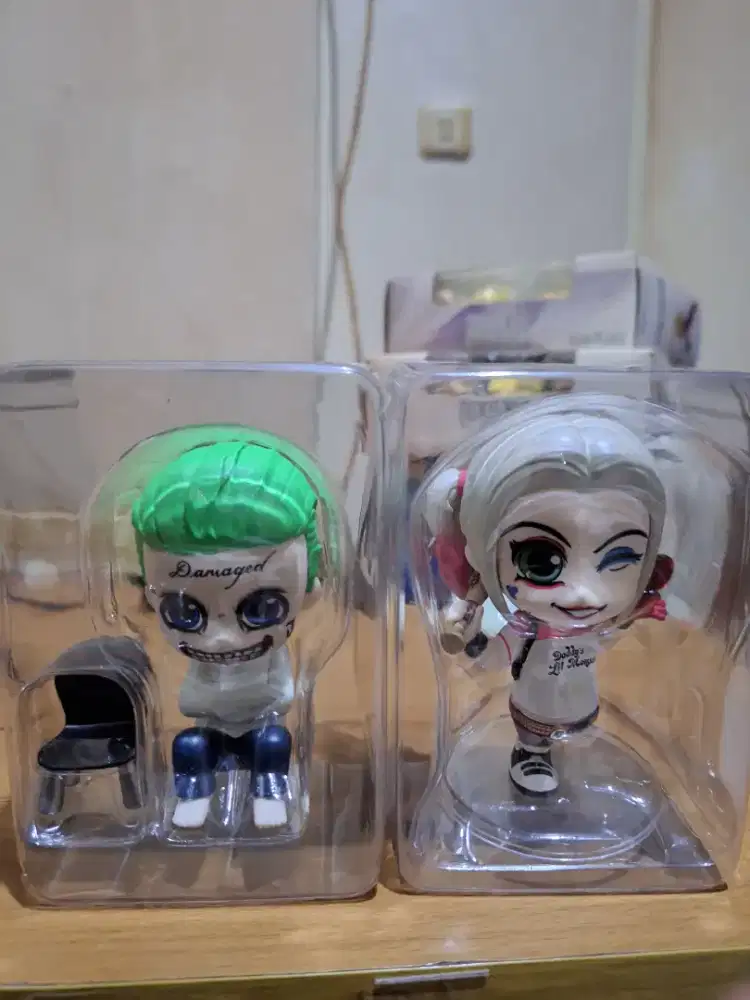 Hot toys cosbaby joker& harley queen ori 100%