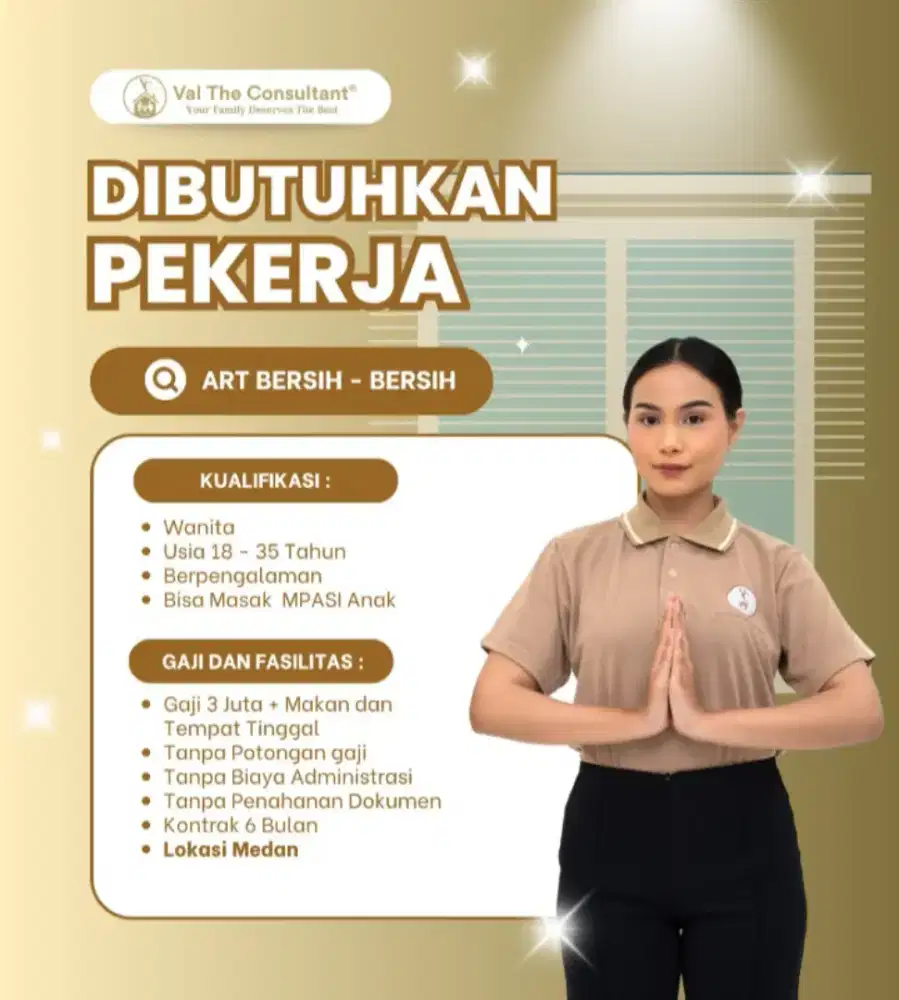 Lowongan Kerja Suster bayi dan ART