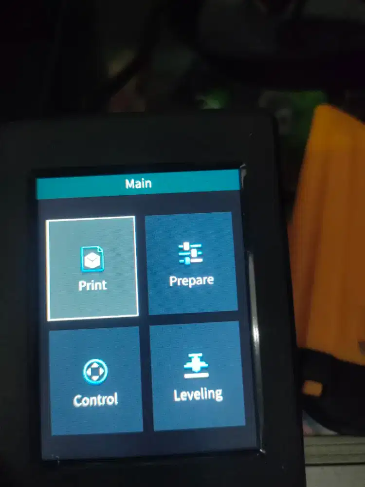 Printer 3d 2025 kondisi hidup tp sensor nya ertor