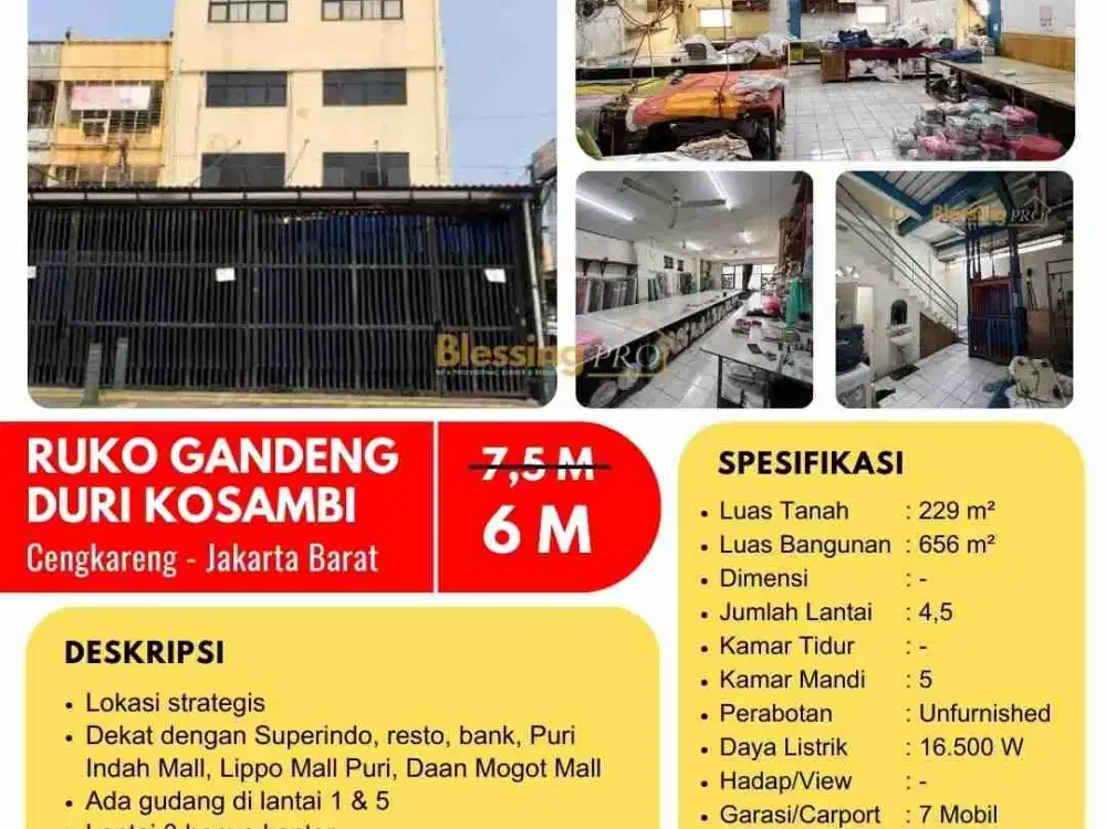 Ruko gandeng turun harga