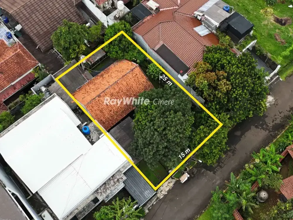 Rumah Hitung Tanah Dalam Komplek Nyaman dan Terdepan di Cinere