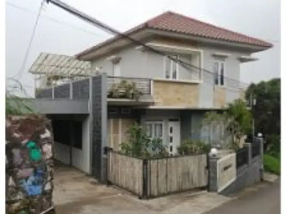 Rumah 2 lantai LELANG Siap Huni SHM view bagus di Pagerwangi, Lembang Kab. Bandung Barat