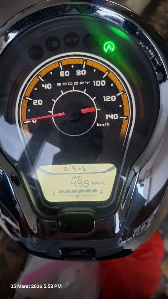 scoopy 2023 km rendah sekali