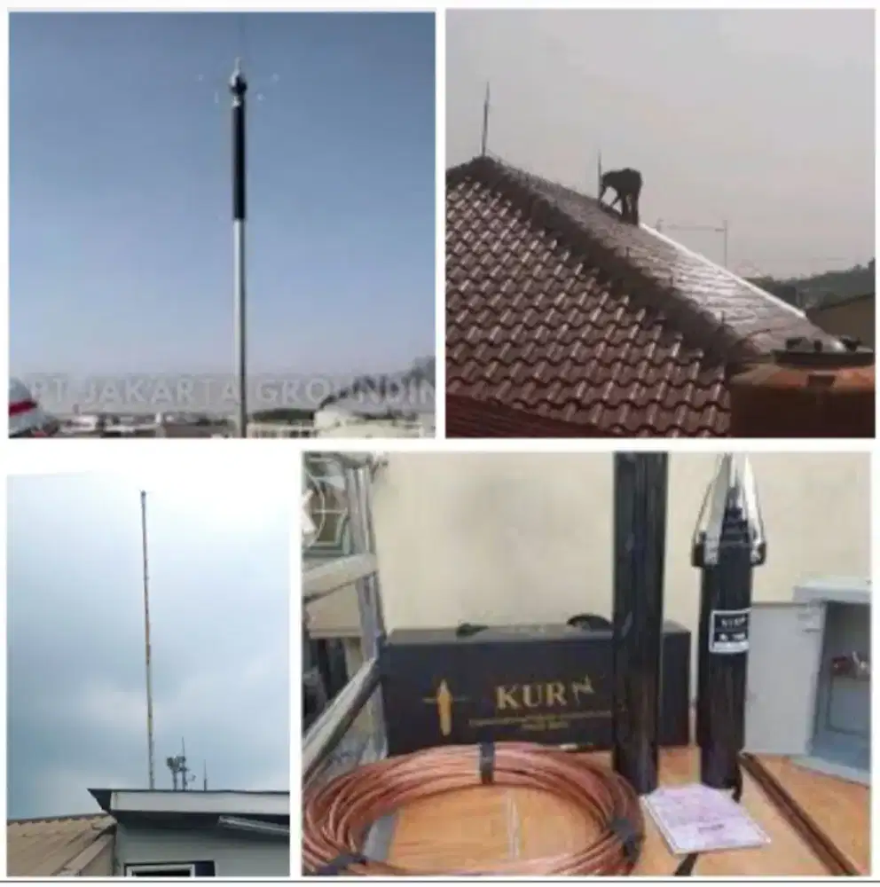 Teknisi Jasa ahli pasang penangkal petir muncul Pasar Rebo