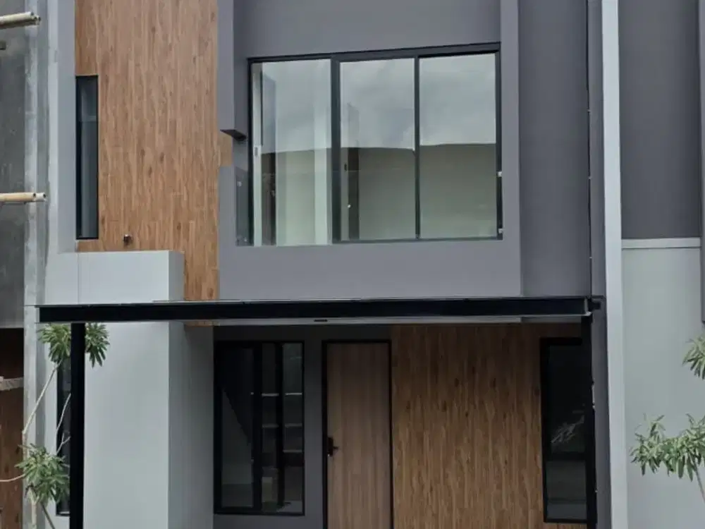 Rumah modern minimalis di Bintaro Jaya Pondok Aren PR 17801