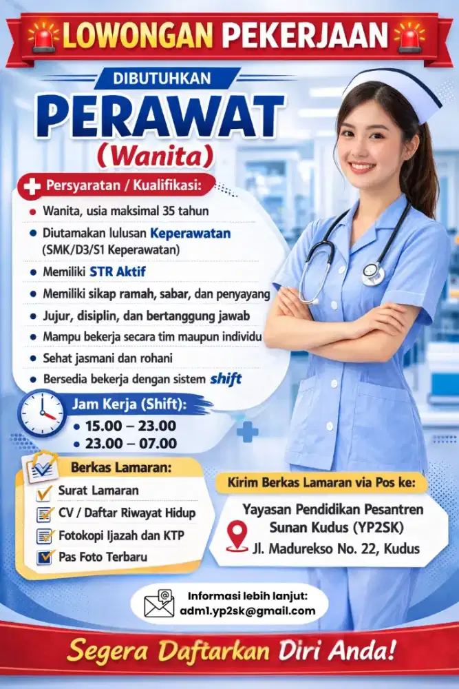 PERAWAT LANSIA WANITA MUSLIM