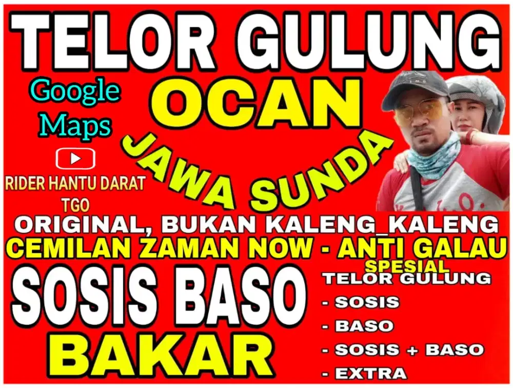 TELOR GULUNG OCAN  PASAR BERSIH CIKARANG