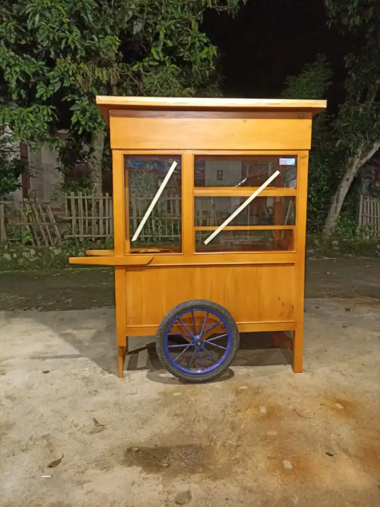 Gerobak Angkringan jg Melayani Pesanan Grobak Bakso Mie Bubur Sate dlL