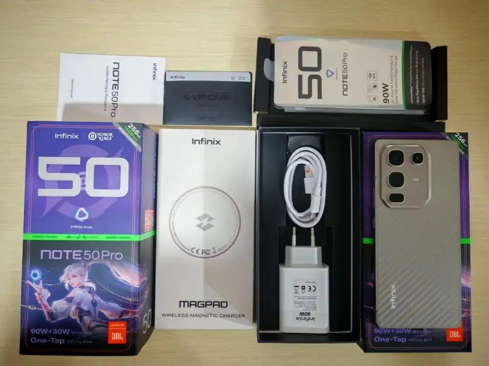Infinix note 50 pro fullset no minus mulus