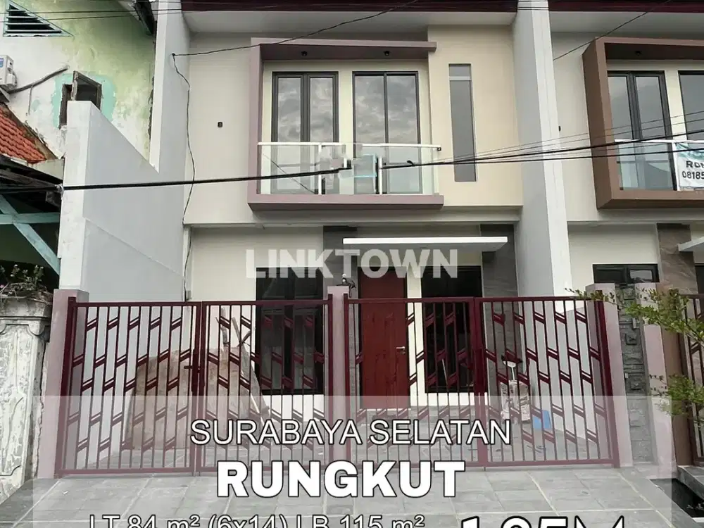Rumah 2 Lantai Lokasi Strategis di Rungkut Surabaya Dekat Kawasan Industri