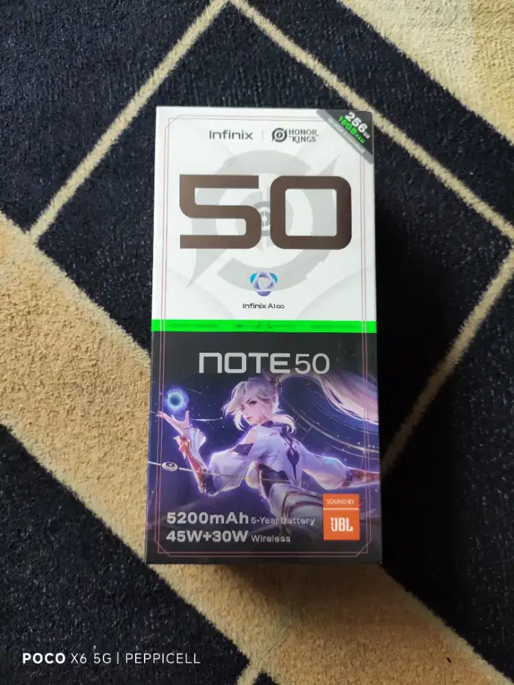 Infinix Note 50 8/256 GB + Free Wireless Charging