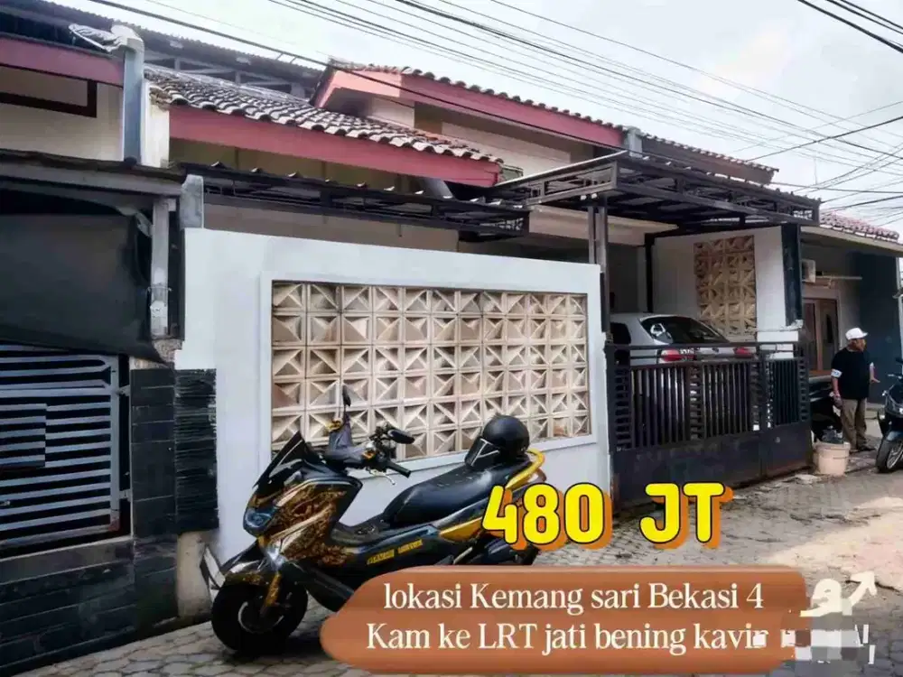 Rumah siap huni di Kemang sari pondok gede
