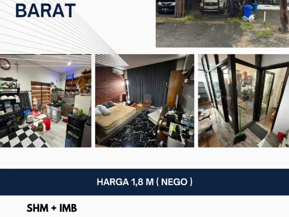 Di Jual Ruko 3 Lantai.  Denpasar Barat