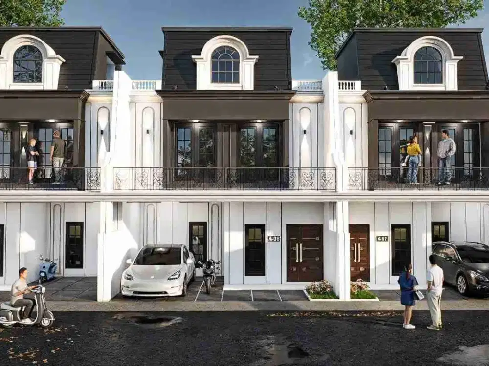 Rumah Murah Akses 2 Mobil Dekat Pintu Tol Kukusan Beji Depok