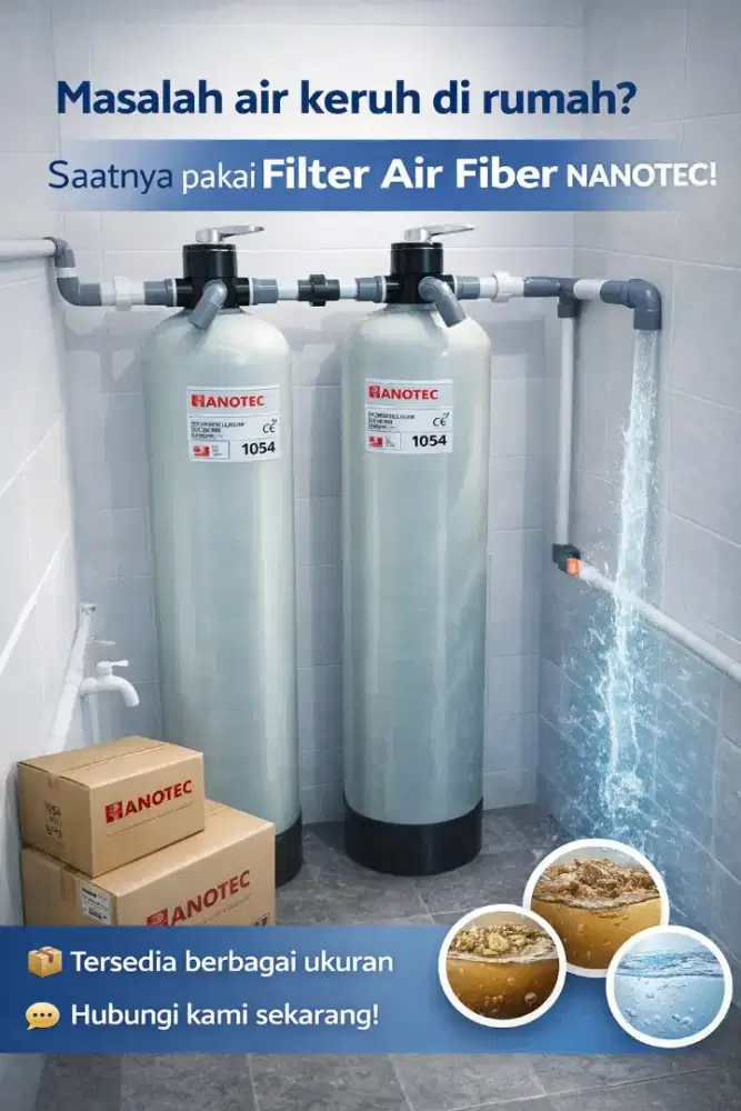 Filter Air Fiber Penyaring Air Profesional