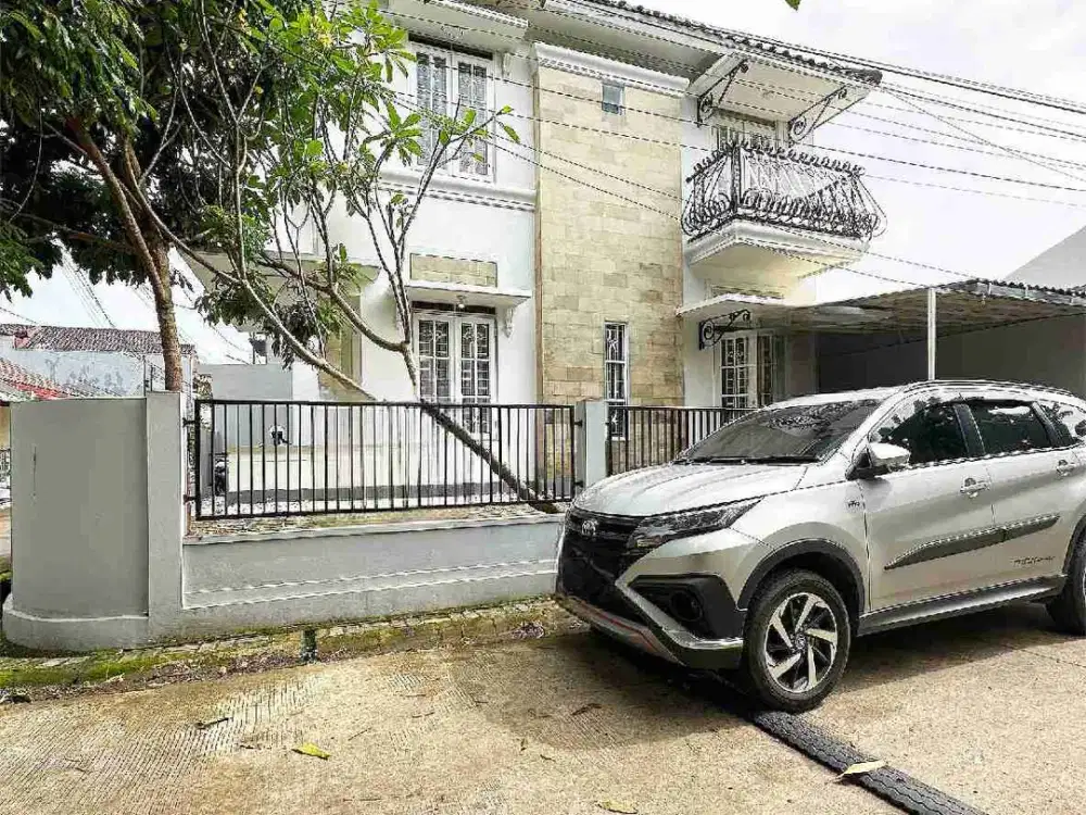 DIJUAL RUMAH SECONDARY LUXURY – POSISI HOOK Jatirahayu, Pondok Melati – Kota Bekasi